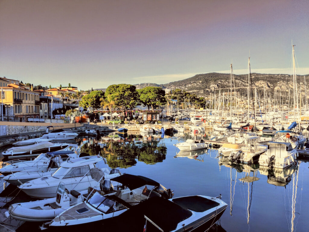 Le port de Saint-Jean-Cap-Ferrat.