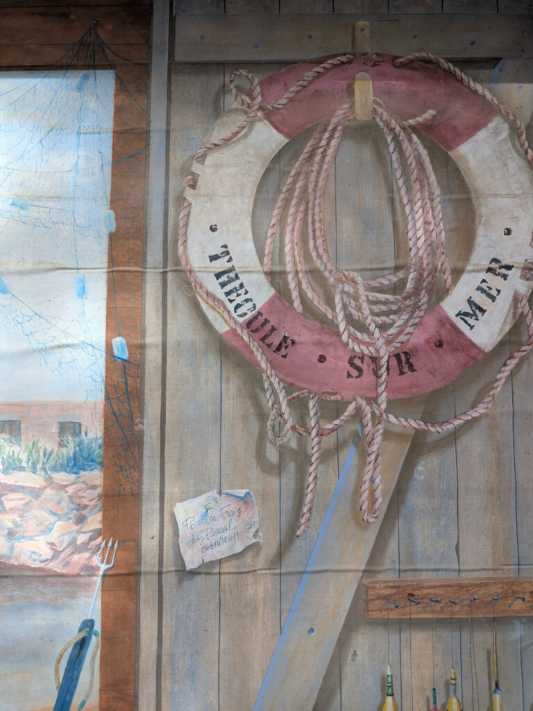 Un dessin de bouée marine.