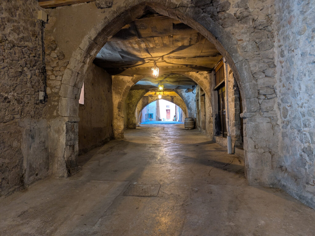 La rue Obscure à Villefranche-sur-Mer