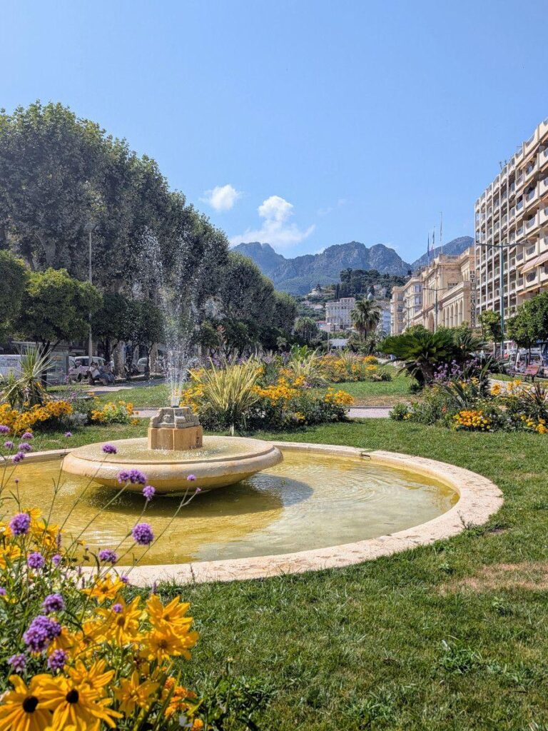 Le jardin Biovès à Menton