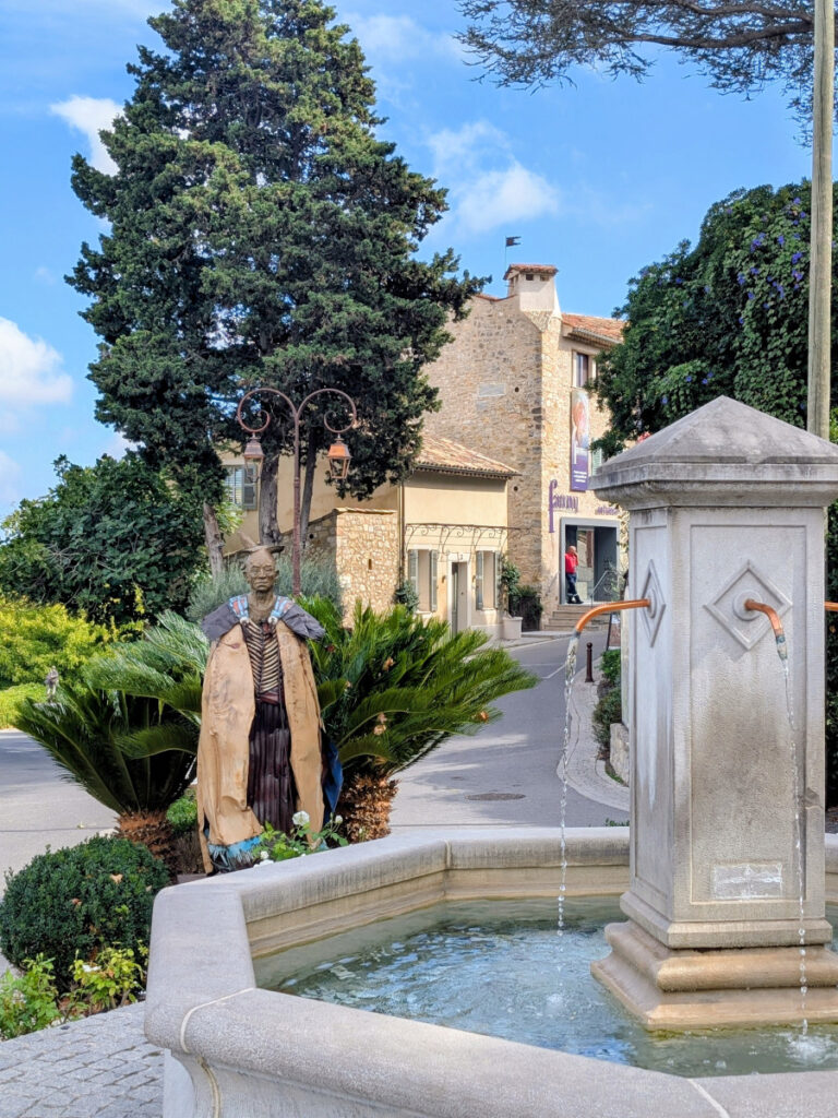L'entrée du village de Mougins.