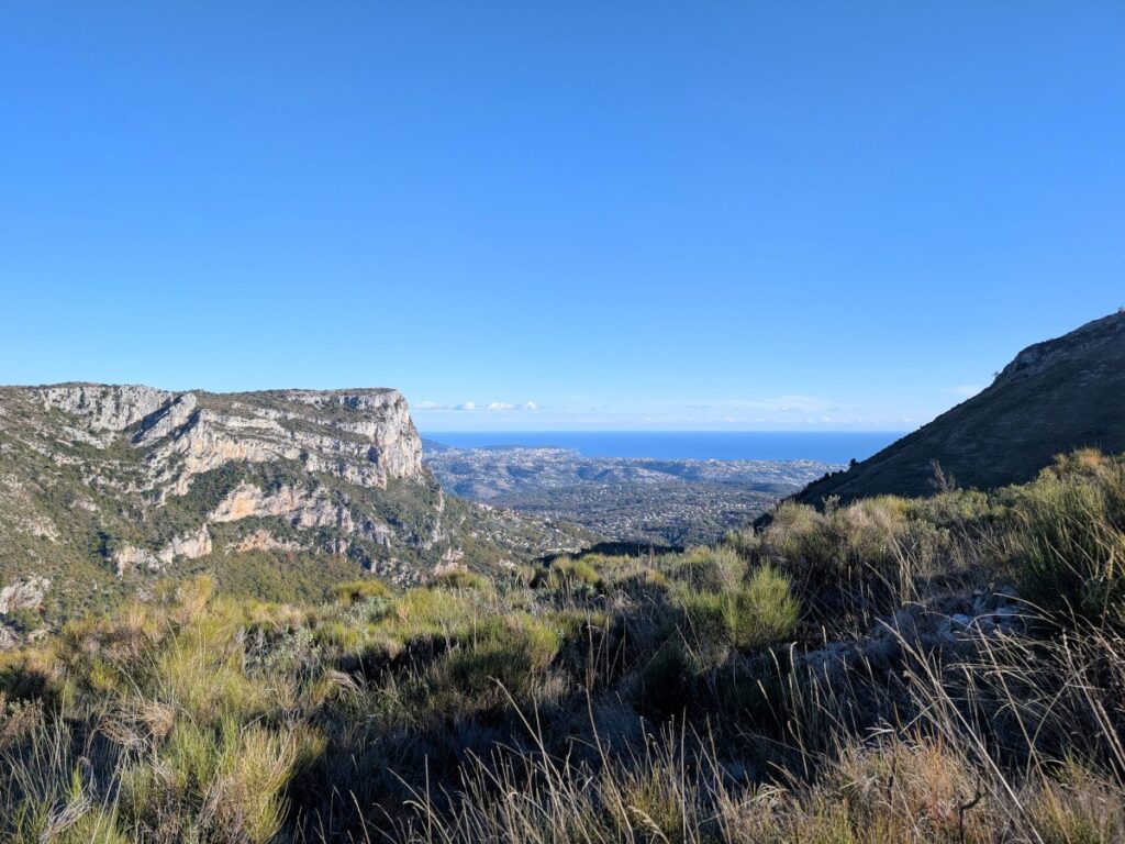 Vue panoramique au Plan des Noves.
