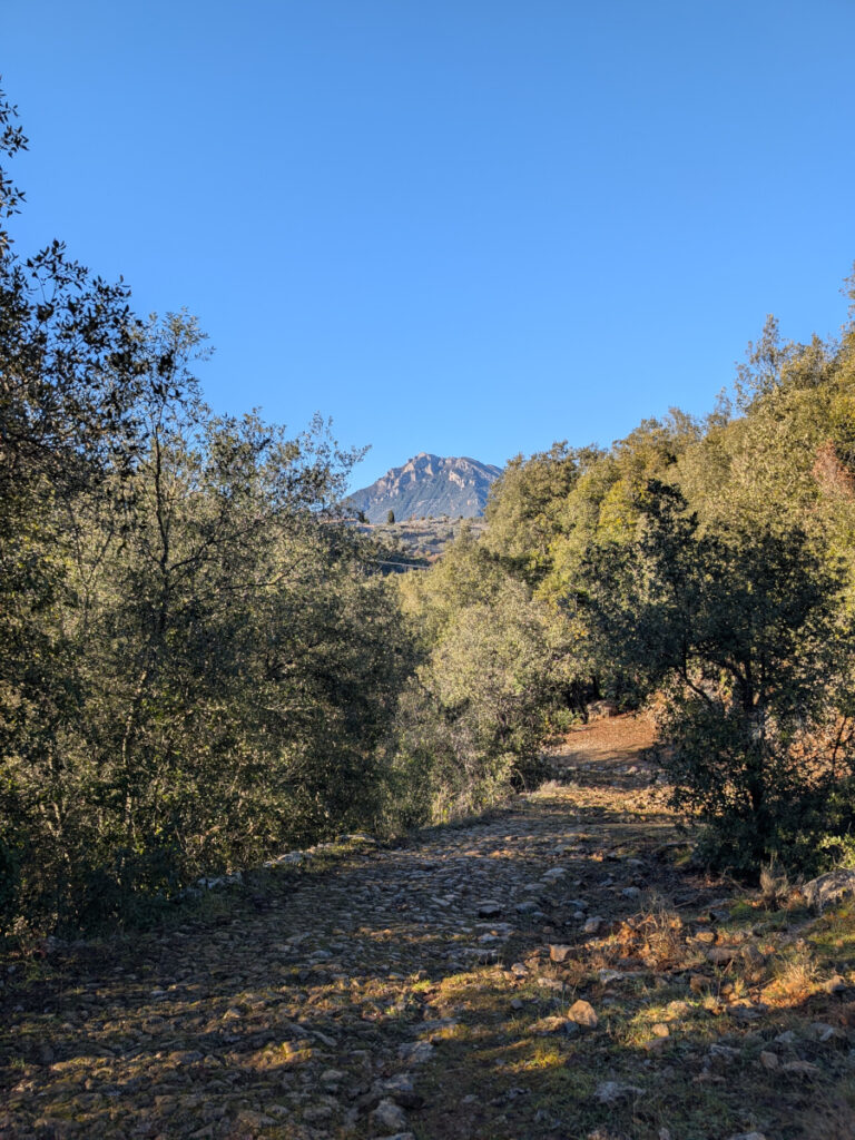 Paysage randonnée du mont Arpasse.