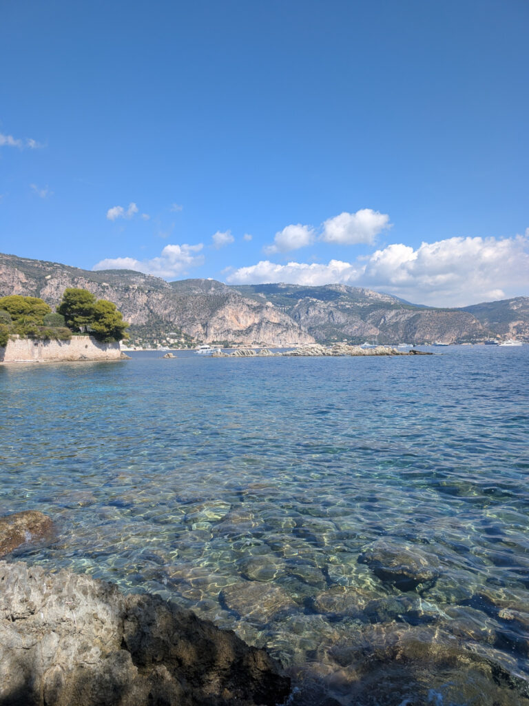 La mer depuis la promenade Maurice Rouvier.