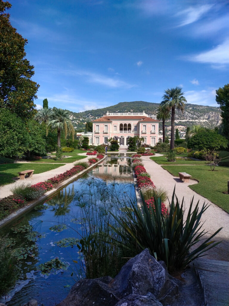 La villa Ephrussi de Rothschild à Saint-Jean-Cap-Ferrat.